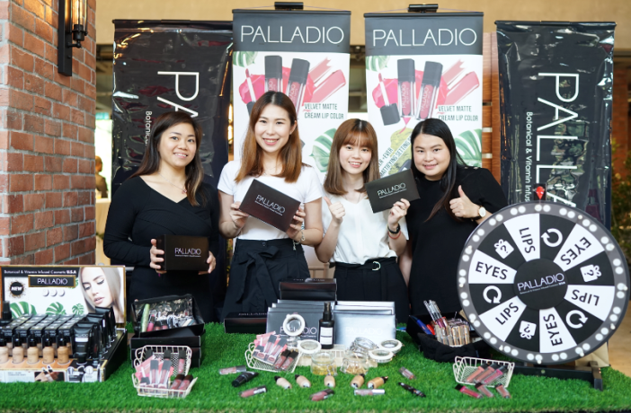 One of the participating brands at Guardian's Let's Go Natural fair, Palladio.